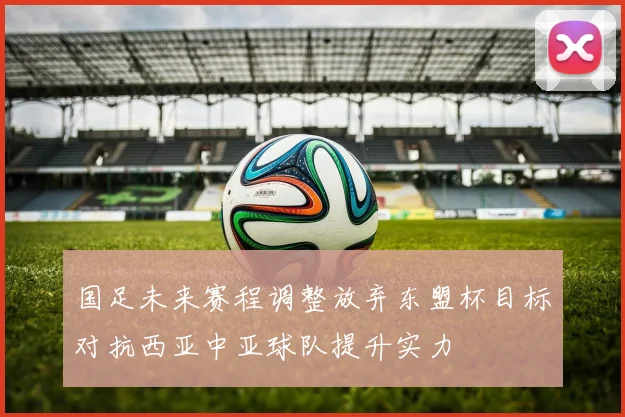 国足未来赛程调整放弃东盟杯目标对抗西亚中亚球队提升实力
